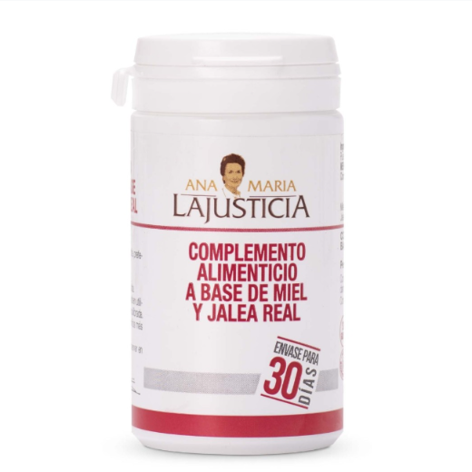 Ana María Lajusticia nutrientes, cuidado y conservación de la salud JALEA REAL CON MIEL (135 gr)