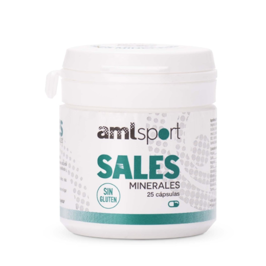 Ana María Lajusticia nutrientes, cuidado y conservación de la salud SALES MINERALES (25 caps.) - Isotónicas AMLSPORT