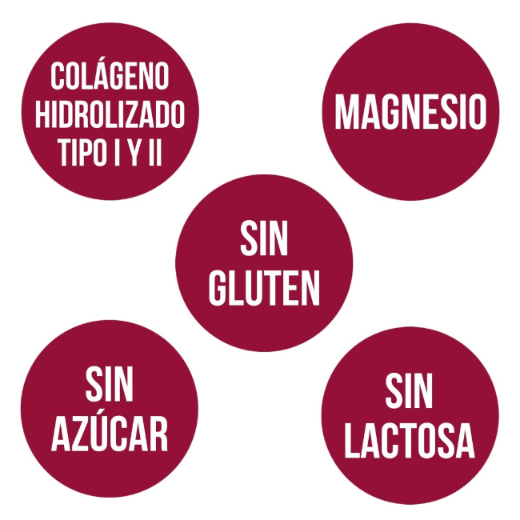 Ana María Lajusticia nutrientes, cuidado y conservación de la salud COLAGENO CON MAGNESIO Sabor fresa (20 sticks)