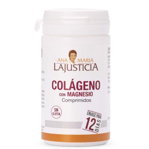 Ana María Lajusticia nutrientes, cuidado y conservación de la salud COLAGENO CON MAGNESIO (75 comp.)