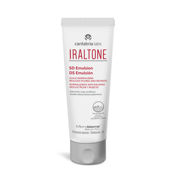 RALTONE estimula el crecimiento de cabello y reduce la caída del cabello IRALTONE DS Emulsión Reduce la descamación, el picor y la irritación facial