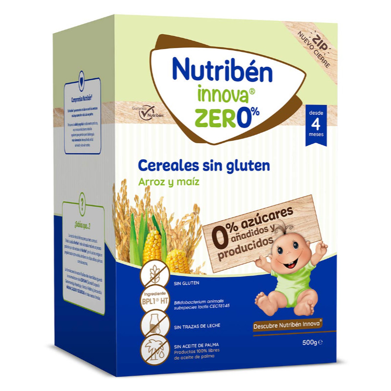 NUTRIBEN la mejor alimentación infantil, potitos y papillas Nutribén Innova® Zero% Cereales Sin Gluten