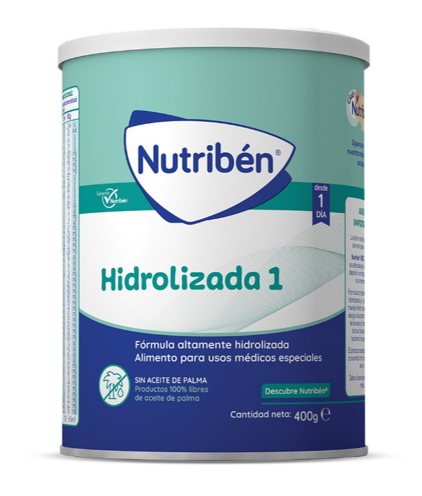 NUTRIBEN la mejor alimentación infantil, potitos y papillas Nutribén® Hidrolizada 1 400gr