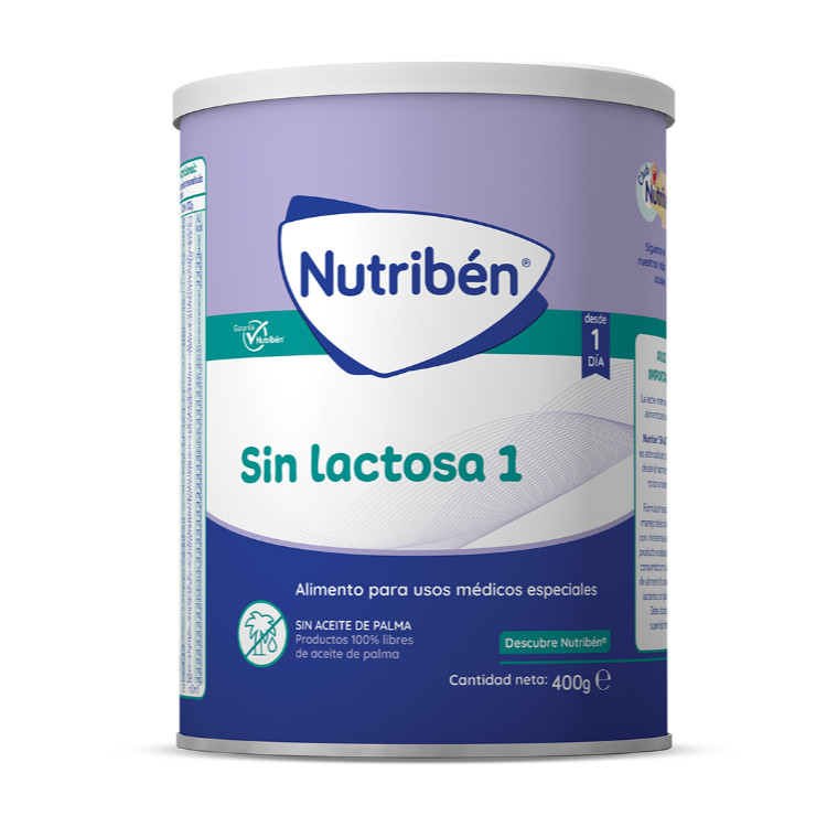 NUTRIBEN la mejor alimentación infantil, potitos y papillas Nutribén® Sin lactosa 1 400gr