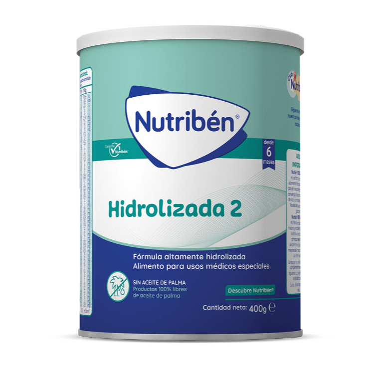 NUTRIBEN la mejor alimentación infantil, potitos y papillas Nutribén® Hidrolizada 2 400gr