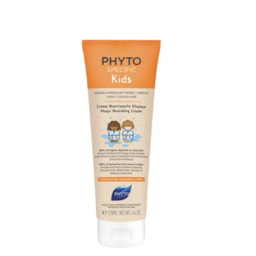PHYTO Fuerza, Crecimiento, Volumen | Cabellos y Uñas CURLY, FRIZZY, RELAXED HAIR - Nourishes, softens, protects PHYTOSPECIFIC KIDS MAGIC NOURISHING CREAM