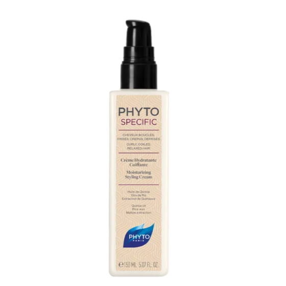 PHYTO Fuerza, Crecimiento, Volumen | Cabellos y Uñas CURLY, FRIZZY, RELAXED HAIR - Moisturizes without weighing down PHYTOSPECIFIC MOISTURIZING STYLING CREAM