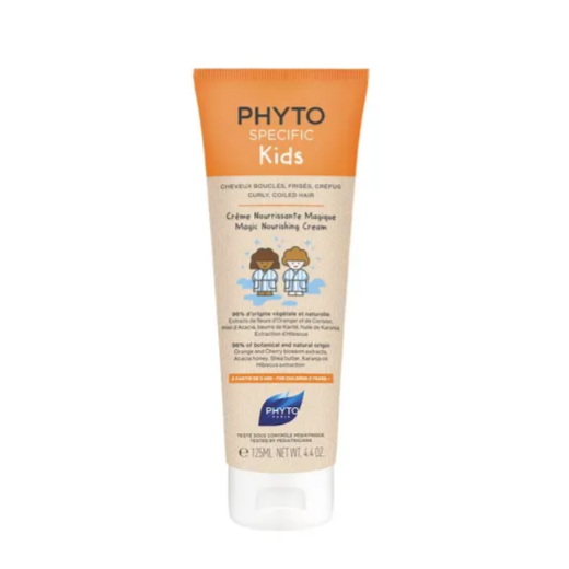 PHYTO Fuerza, Crecimiento, Volumen | Cabellos y Uñas CURLY, FRIZZY, RELAXED HAIR - Nourishes, softens, protects PHYTOSPECIFIC KIDS MAGIC NOURISHING CREAM
