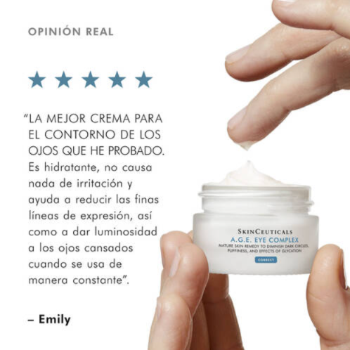 SkinCeuticals, mejorar SALUD DE LA PIEL ANTIENVEJECIMIENTO ÓPTIMO A.G.E. EYE COMPLEX