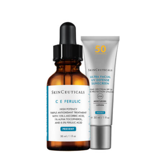 SkinCeuticals, mejorar SALUD DE LA PIEL ANTIENVEJECIMIENTO ÓPTIMO RUTINA ANTIEDAD Y PROTECCIÓN HIDRATANTE