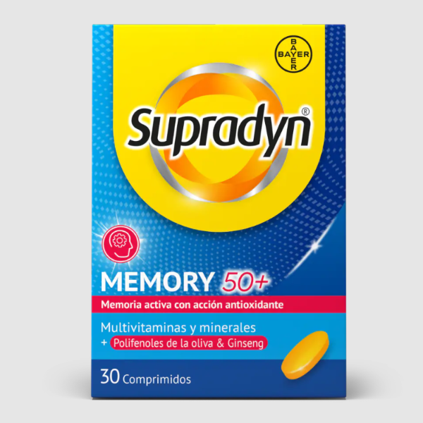 Supradyn Memory 50+ comprimidos