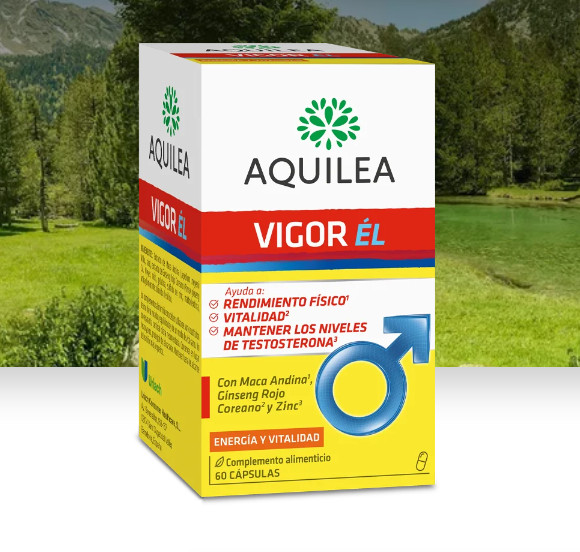 Comprar en Gran Farmacia Andorra AQUILEA Aquilea Vigor Él con ginseng rojo coreano Para el rendimiento masculino