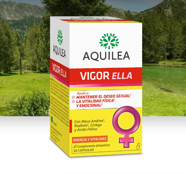 Comprar en Gran Farmacia Andorra AQUILEA Aquilea Vigor Ella con Maca para la vitalidad femenina