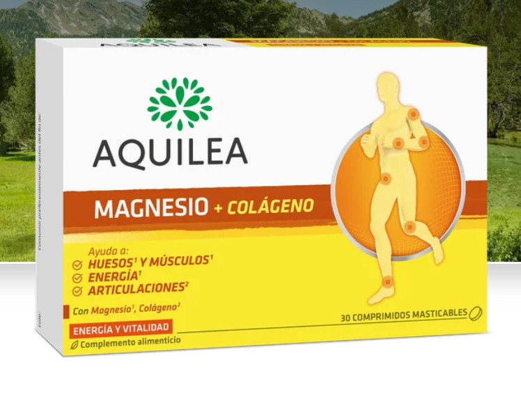 Comprar en Gran Farmacia Andorra AQUILEA Aquilea Magnesio + Colágeno en comprimidos masticables