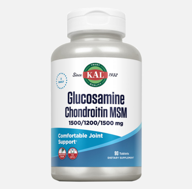 Comprar en Gran Farmacia Andorra KAL Glucosamine Chondroitin MSM- 90 comprimidos