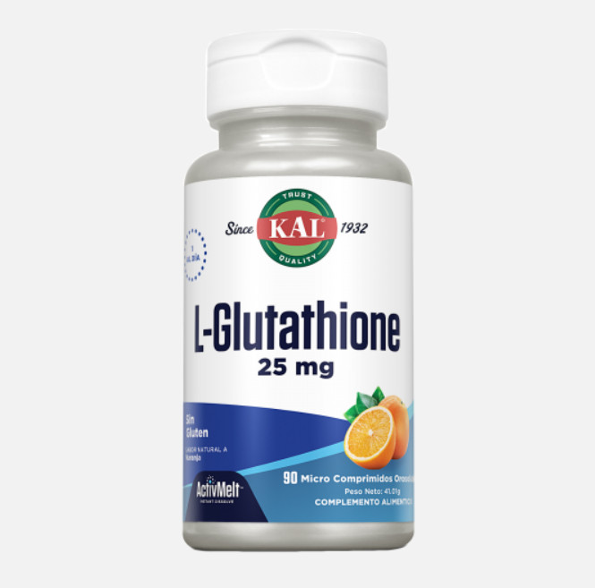 Comprar en Gran Farmacia Andorra L-Glutathione 25 Mg-90 Comprimidos Sublinguales (ActivMelt). Apto Para Veganos. Sin Gluten