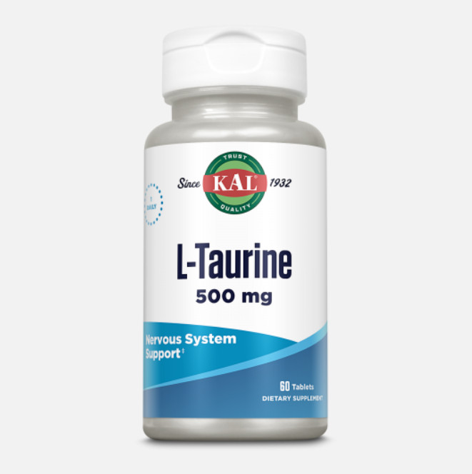 Comprar en Gran Farmacia Andorra L-Taurine 500 Mg- 60 Comprimidos. Apto Para Veganos