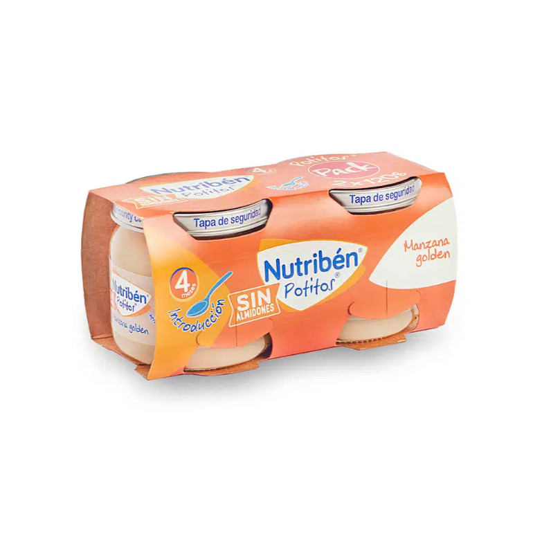 Comprar en Gran Farmacia Andorra Potito Introducción a la manzana Golden (Bipack) 2 x 120gr.