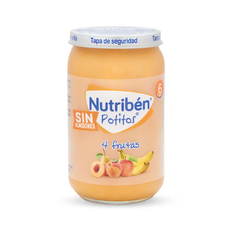 Comprar en Gran Farmacia Andorra Potito 4 Frutas Sin Almidones 235gr