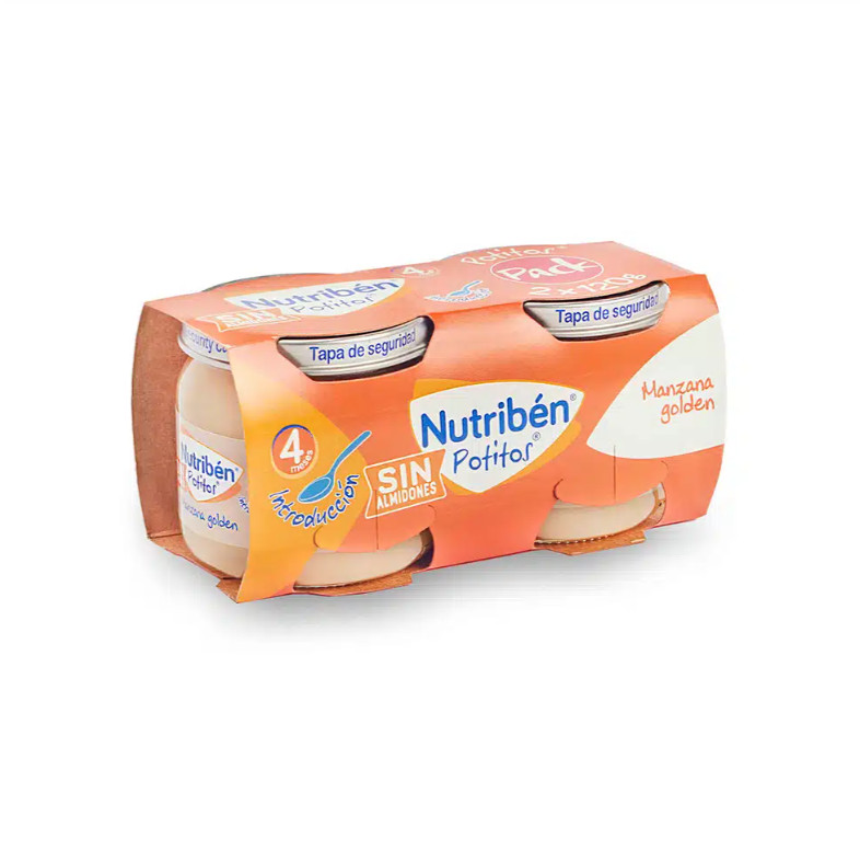 Comprar en Gran Farmacia Andorra Potito Introducción a la manzana Golden (Bipack) 2 x 120gr.