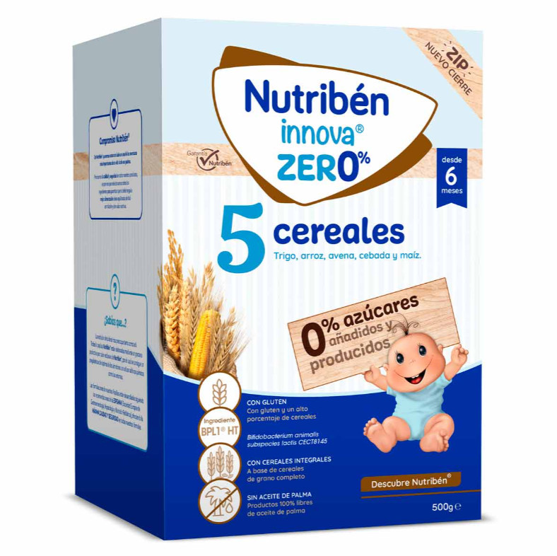 Comprar en Gran Farmacia Andorra Nutribén Innova® Zero% 5 Cereales 500g