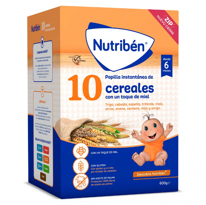 Comprar en Gran Farmacia Andorra Nutribén® 10 Cereales con un toque de miel 600g