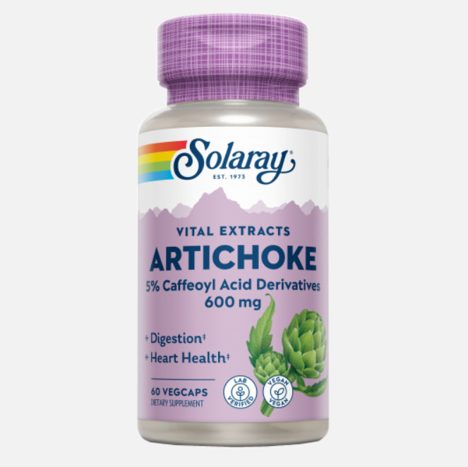 Comprar en Gran Farmacia Andorra SOLARAY Artichoke-60 VegCaps. Apto para veganos