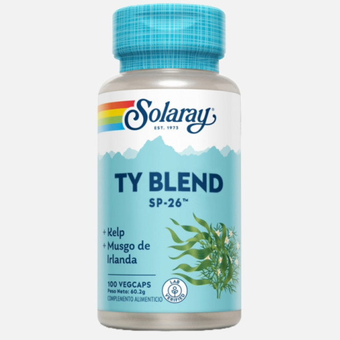 Comprar en Gran Farmacia Andorra SOLARAY Ty Blend SP-26™-100 VegCaps. Apto para veganos