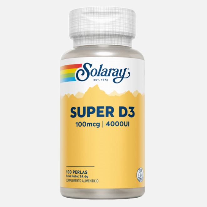 Comprar en Gran Farmacia Andorra SOLARAY Super D3 - 4000 UI - 100 Perlas
