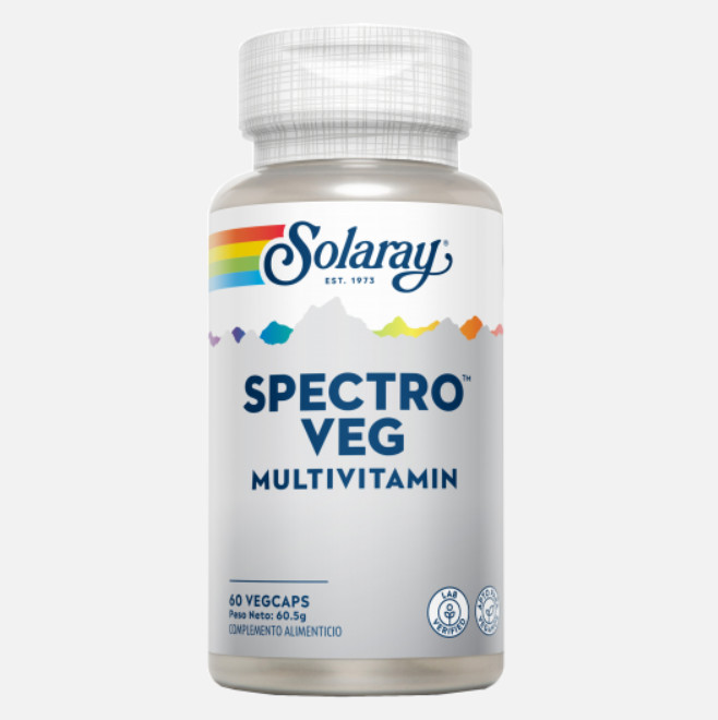 Comprar en Gran Farmacia Andorra SOLARAY Spectro™ - Multi-Vita-Min™ -60 VegCaps. Apto para veganos