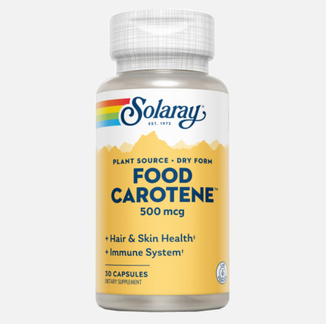 Comprar en Gran Farmacia Andorra SOLARAY Food Carotene- 30 Cápsulas.