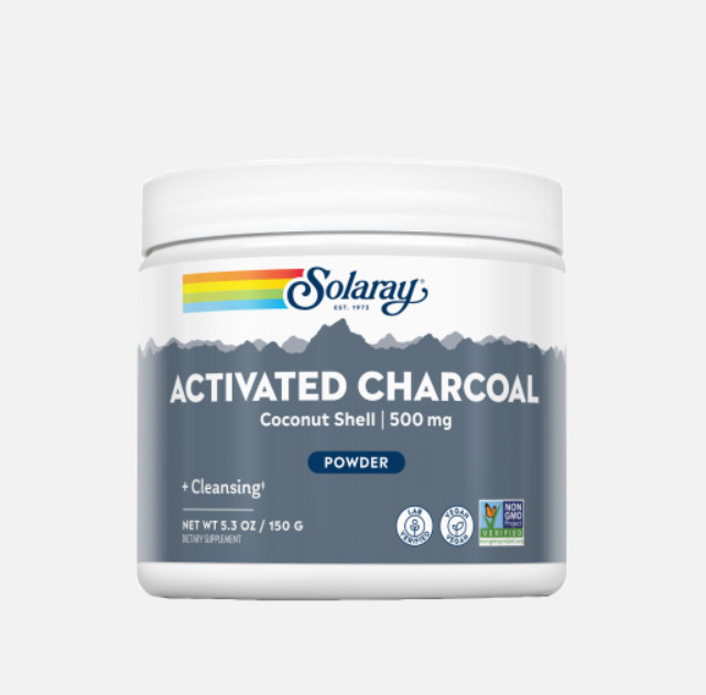 Comprar en Gran Farmacia Andorra SOLARAY Charcoal Coconut Activated. Sin gluten. Apto para veganos