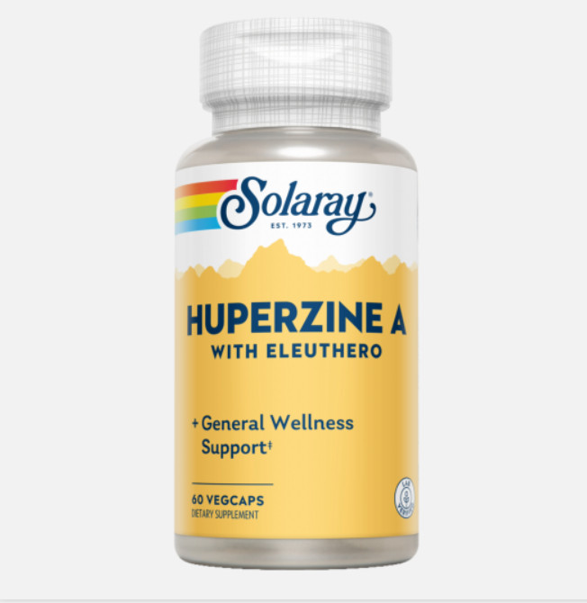Comprar en Gran Farmacia Andorra SOLARAY Huperzina A 50 mcg-60 VegCaps. Apto para veganos