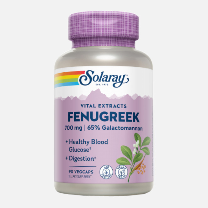 Comprar en Gran Farmacia Andorra SOLARAY Fenugreek (Fenogreco)-90 VegCaps. Apto para veganos
