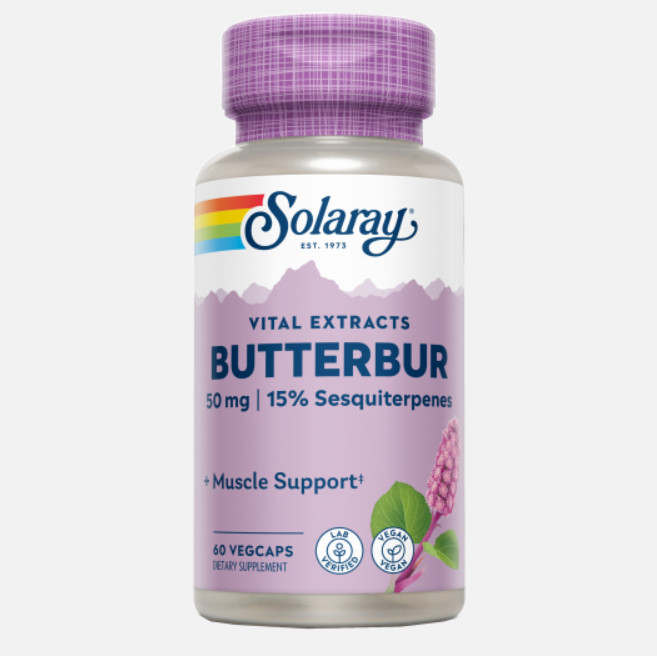 Comprar en Gran Farmacia Andorra SOLARAY Butterbur (Petasita)- 60 VegCaps. Sin alcaloides. Apto para veganos