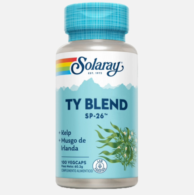 Comprar en Gran Farmacia Andorra SOLARAY Ty Blend SP-26™-100 VegCaps. Apto para veganos