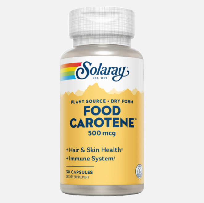 Comprar en Gran Farmacia Andorra SOLARAY Food Carotene- 30 Cápsulas.