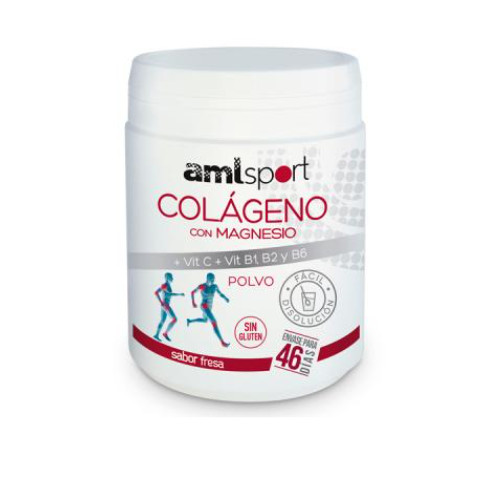Comprar en Gran Farmacia Andorra ANA MARIA LAJUSTICIA - amlsport® COLÁGENO CON MAGNESIO, Vit.C y VIT B1,B2 y B6 (350g)