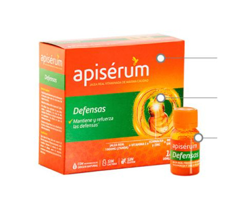Comprar en Gran Farmacia Andorra APISÉRUM - DEFENSAS (18 VIALES)