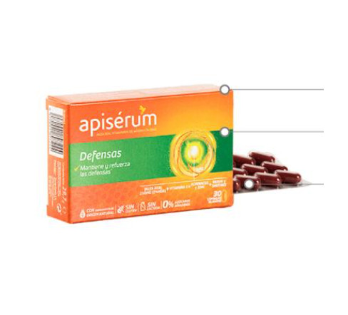 Comprar en Gran Farmacia Andorra APISÉRUM - Defensas (30 caps)