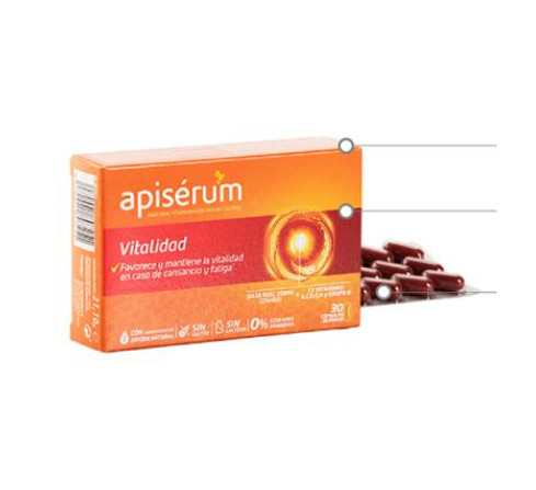 Comprar en Gran Farmacia Andorra APISÉRUM - Vitalidad (30 caps)