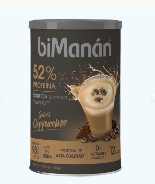 Comprar en Gran Farmacia Andorra BIMANAN Batido de Proteína sabor Cappuccino, 12 batidos