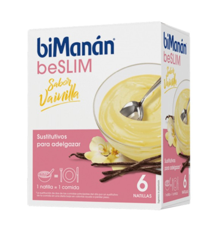 Comprar en Gran Farmacia Andorra biManán beSLIM Natilla De Vainilla - 6 Unidades