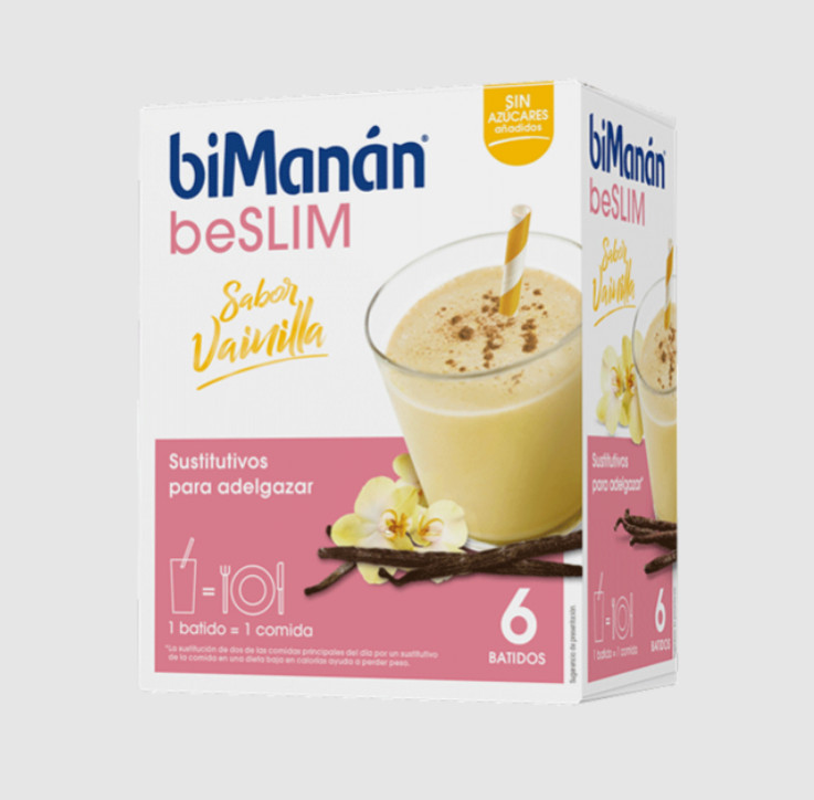 Comprar en Gran Farmacia Andorra biManán beSLIM Batido Vainilla - 6 Batidos