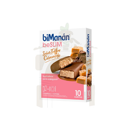 Comprar en Gran Farmacia Andorra biManán beSLIM Barritas Toffee Caramelo - 30 Unidades