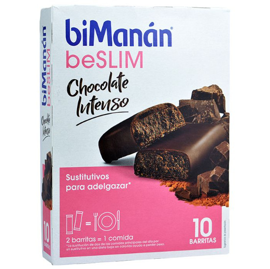 Comprar en Gran Farmacia Andorra biManán beSLIM Barritas Chocolate Intenso - 30 Unidades