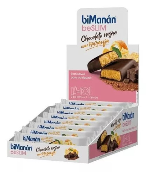 Comprar en Gran Farmacia Andorra biManán beSLIM Barritas Chocolate Fondant - 30 Unidades