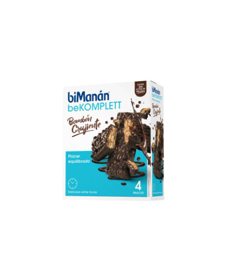 Comprar en Gran Farmacia Andorra biManán beKOMPLETT Barquillo Bombon Crujiente - 4 Unidades