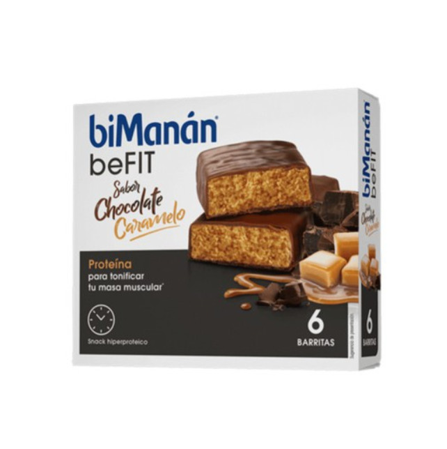 Comprar en Gran Farmacia Andorra biManán beFIT Barrita Chocolate - 6 Unidades