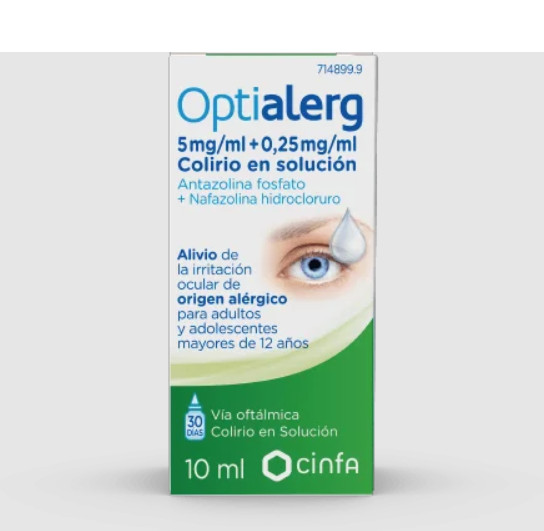 Comprar en Gran Farmacia Andorra OPTIBEN IRRITACIÓN DE ORIGEN ALÉRGICO